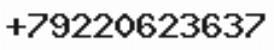 Телефон компании