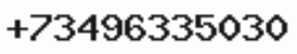 Телефон компании
